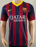 2013-2014 FC Barcelona Home Shirt Francesc Fabregas LaLiga  Pre Owned Size S