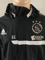 2013-2014 Ajax Windbreaker Pre Owned Player Issue Kitroom Size XL