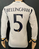 2023-2024 Real Madrid CF Long Sleeve Home Shirt Bellingham Champions League Final BNWT Multiple Sizes