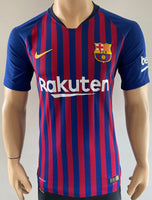 2018-2019 FC Barcelona Player Issue Home Shirt Vaporknit Mint Condition Size M