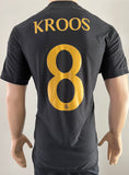 2023-2024 Real Madrid CF Third Shirt Toni Kroos Player Issue Authentic Champions League Pre Owned Size L
