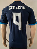 2015-2016 Adidas Real Madrid CF Player Issue Third Shirt Benzema Champions League Adizero