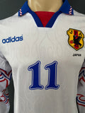 1996 Japon Adidas Away shirt Long Sleeve Kazu 11 (L) Epoch BNWT