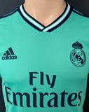 2019-2020 Real Madrid CF Third Shirt Karim Benzema Cup Pre Owned Size L