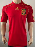 2008-2009 Spain National Team Home Shirt Euro Pre Owned Size M