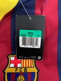 2013-2014 FC Barcelona Home Shirt Andres Iniesta Player Issue Authentic La Liga New BNWT Size XL (Fitted)