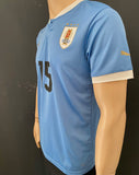 2022-2023 Uruguay Home Shirt Federico Valverde World Cup Qatar New BNWT Size M
