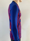 2018-2019 Barcelona Home Shirt Player Issue Champions Kitroom Long Sleeve New BNWT Size Small