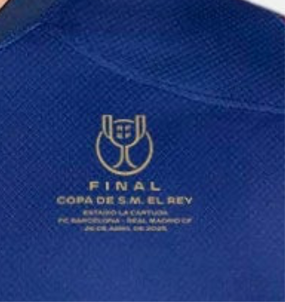 PRE Order 2024-2025 Final King Cup MDT and Badges Player Issue Textprint
