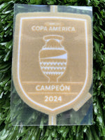 2024-2025 Conmebol Champions Badge Player Issue For Argentina Finalissima America Cup Winners Fiberlok Lextra