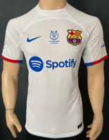 2023-2024 FC Barcelona Away Shirt Lamine Yamal Supercopa de España BNWT Size M