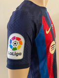 2022-2023 FC Barcelona Home Shirt Robert Lewandowski Player Issue Authentic La Liga New BNWT Size M