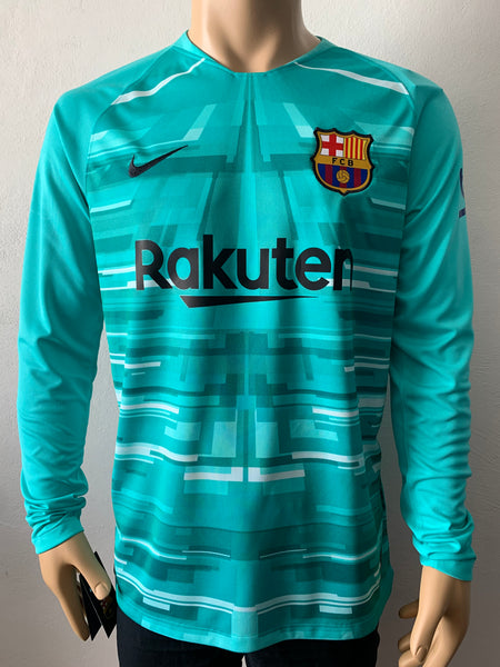 2019-2020 FC Barcelona Long Sleeve Goalkeeper Shirt BNWT Size M