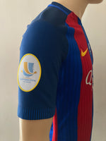 2016-2017 FC Barcelona Home Shirt Ivan Rakitic Player Issue Kitroom Spain Supercup Mint Size M