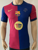 2024-2025 FC Barcelona Home Shirt Player Issue Authentic 125 years anniversary La Liga New Multiple Sizes