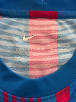 2021-2022 FC Barcelona Home Shirt Dani Alves Player Issue Kitroom Mint Size M