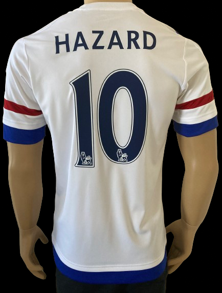 2015-2016 Chelsea FC Away Shirt Hazard Premier League BNWT Size S