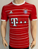 2022-2023 FC Bayern Munich Home Shirt Serge Gnabry Player Issue Authentic Champions Mint Size M