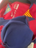 2014-2015 FC Barcelona Home Shirt Lionel Messi Final Berlin Champions League Pre Owned Size S