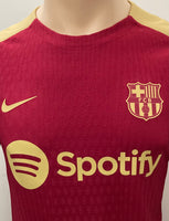 2023-2024 FC Barcelona Training Shirt Player Issue Kitroom Worn and Washed Size M