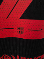 2024-2025 FC Barcelona Away Shirt Pau Cubarsí Champions League Kitroom Player Issue BNWOT Size L fitted