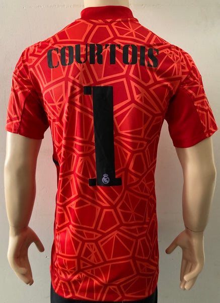 2022-2023 Real Madrid CF Player Issue Goalkeeper Shirt Courtois Supercopa BNWT Size L