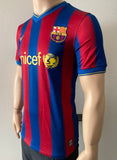 2009-2010 FC Barcelona Home Shirt Xavi LFP Pre Owned Size M