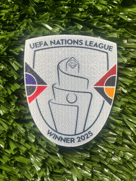 2025 UEFA Nations League Badge Patch Winners Player Issue for Portugal Sporting ID