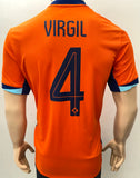 2024-2025 Netherlands National Team Home Shirt Virgil van Dijk BNWT Size L