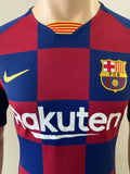 2019-2020 FC Barcelona Home Shirt Frenkie De Jong La Liga Kitroom Player Issue Mint condition Size M
