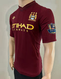 2012-2013 Manchester City Away Shirt Scott Sinclair Player Issue Kitroom EPL Premier League