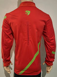 2010-2012 Portugal National Team Drill Top Player Issue Kitroom Red Sponsorless
