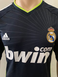 2010-2011 Real Madrid CF Away Shirt Benzema Pre Owned Size M