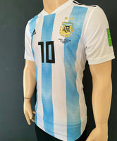 2018-2019 Argentina Home Shirt  Lionel Messi Player Issue Authentic World Cup vs France New BNWT Size M