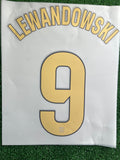 2024-2025 Lewandowski 9 FC Barcelona Home Name Set and Number LaLiga League Cup Player Issue TextPrint