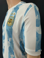 2021-2022 Argentina National Team Home Shirt Player Issue Kitroom Mint Size 12