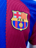 2023-2024 FC Barcelona Home Shirt Fermin López Player Issue Authentic Champions League New BNWT Multiple Sizes