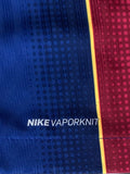 2020-2021 FC Barcelona Home Shirt Champions League Kitroom Player Issue BNWT New Size M