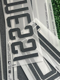 2025-2026 Argentina Away Name Set and Number Lionel Messi World Cup DekoGraphics Adult Size