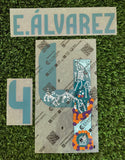 2024 Mexico National Team Edson Alvarez Away Name Set and Number Day of the Death Special Edition Canton Merchandising