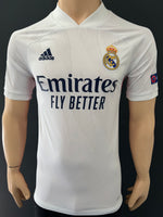 2020-2021 Real Madrid Home Shirt Sergio Ramos Champions League New Size S