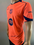 2025-2026 FC Barcelona Third Shirt Pedro Gonzalez “Pedri” Champions League New BNWT Size XL