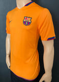 2006-2007 FC Barcelona Away Shirt Puyol LFP Pre Owned Size M