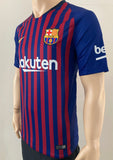 2018-2019 FC Barcelona Home Shirt Messi La Liga BNWT Size M