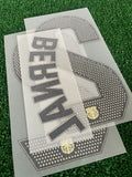 2025-2026 FC Barcelona Home Name Set and Number Marc Bernal Player Issue LaLiga Textprint Adult Size