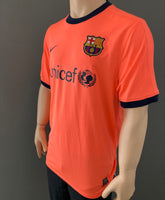 2009-2010 FC Barcelona Away Shirt Pre Owned Size Large