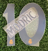 2024-2025 Modrić Real Madrid Away Name Set and Number Champions and Cup Player Issue Avery Dennison