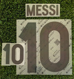 2024-2025 Argentina Home Messi Name Set and Number Centenary Canton Merchandising Adult Size
