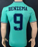 2019-2020 Real Madrid CF Third Shirt Karim Benzema Cup Pre Owned Size L