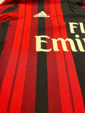 2014-2015 AC Milan Home Shirt Pre Owned Size M